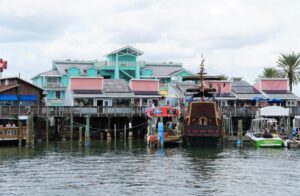 Johns Pass Village ocean view from private charter for couples vacation